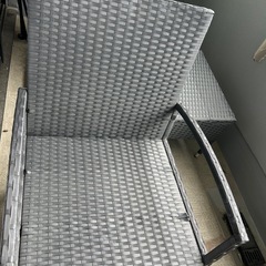 ベランダー用テーブルチェアーセットの画像