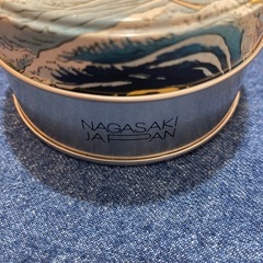 決定しました和柄　缶の画像