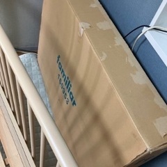 familiar ベビーベッド　美品の画像