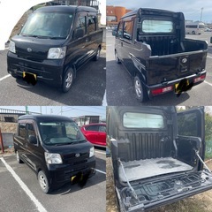 デッキバン　MT 2WD S321W 平成23年　ETC、ナビ付きの画像