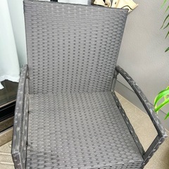ベランダー用テーブルチェアーセットの画像