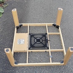正方形　家具調こたつの画像