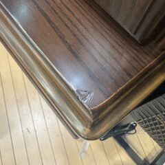 【愛品館八千代店】IDF太田長　アンティーク調　3枚扉書棚の画像