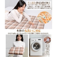 新品未開封 電気毛布 掛け敷き兼用 140×80cm 電気ブランケット 5段階温度調整 4段階切タイマー 速暖 頭寒足熱 ダニ退治 防寒対策 節電 省エネ 防臭 抗菌 丸洗い可 肩掛け 膝掛け 毛玉なし 暖房器具 PSE認証 [日本国内ブランド正規品] (グレー)の画像
