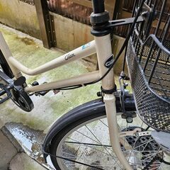自転車（鍵付き）の画像