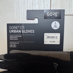 未使用品　GORE C3 URBAN GLOVES XS サイクリンググローブの画像