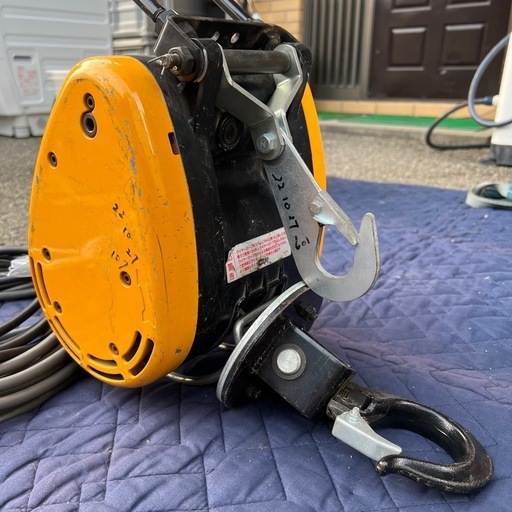 RYOBI ウインチ　WI-125 最大吊揚荷重130kg