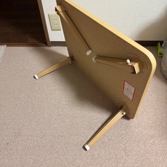 折り畳みテーブル 60×45cm　の画像