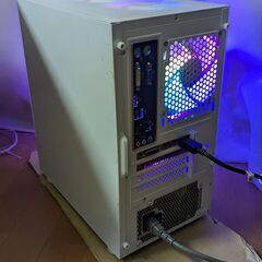 光るゲーミングPC/ RTX2060/モンハンワイルズや動画編集にも/全国配送可の画像