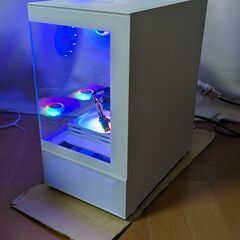 光るゲーミングPC/ RTX2060/モンハンワイルズや動画編集にも/全国配送可の画像