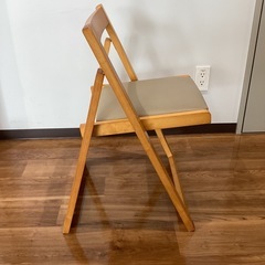 折りたたみ椅子【町田市再生家具】1018の画像