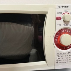 SHARP    電子レンジ　美品ですの画像