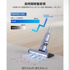 新品未開封 dyson ダイソン バッテリー V7 SV11 交換 掃除機バッテリー Cyvolt 4600mAh 21.6V V7 Slim Fluffy Fluffy+ Absolute Motorhead Trigger Mattresssなど対応 PSE認証取得 フィルター付きの画像