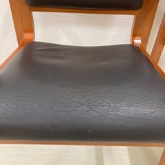 アルフレックス　arflex ダイニングチェア　2脚セット　NUチェアの画像