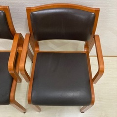 アルフレックス　arflex ダイニングチェア　2脚セット　NUチェアの画像