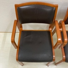 アルフレックス　arflex ダイニングチェア　2脚セット　NUチェアの画像