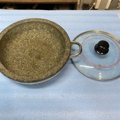 鍋　石鍋　石焼料理　季節物　熱々　キャンプ　アウトドア　小倉北区の画像
