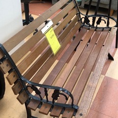 ★限定SALE20%OFF★《尼崎市/リサイクルショップドリーム次屋店》ガーデンベンチの画像