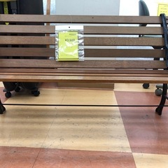 ★限定SALE20%OFF★《尼崎市/リサイクルショップドリーム次屋店》ガーデンベンチの画像