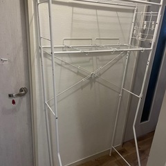 【美品】ニトリ　洗濯ラックの画像