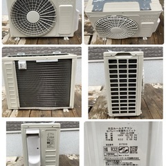 【お値下げOK】2022年製の単機能! SHARP 日立 エアコン 3,6kw おもに10~15畳用の画像