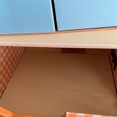 10月末処分！中古品　収納box  素材ダンボール3つの画像