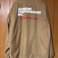 SAMSMC PERFORMANCE INC. コーチジャケット　ベージュXLの画像