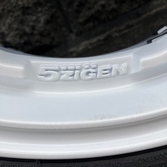 15インチ 新品タイヤ付 ホイールセットの画像
