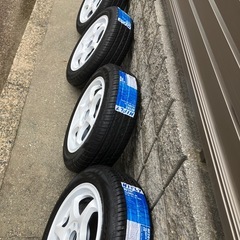 15インチ 新品タイヤ付 ホイールセットの画像