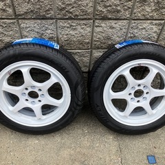 15インチ 新品タイヤ付 ホイールセットの画像