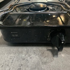 【ジモティー割】HITACHI 昭和レトロ　LPガス　ガスコンロ（ID1462）の画像