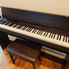 🎹【KORG LP-380-RW（ローズウッド調）電子ピアノ】椅子・ヘッドホン付き✨美品・動作良好の画像