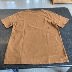 M2510-234 carhartt Tシャツ 半袖 キャメル 中古美品　の画像
