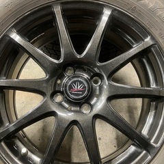 ライズ　ロッキー　スタッドレスタイヤ&アルミホイールset 195/65R16の画像