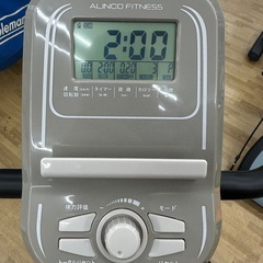 【ドリーム川西店御来店限定】☆ジモティー見たよ♪割引☆アルインコ　フィットネスバイク　AFBX4452C／クリーニング済み【2125560000031534】の画像