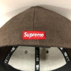 ジモティ割引有★【ジャングルジャングル岸和田店】NEWERA SUPREME コラボキャップ ブラウン系 ニューエラ シュプリーム 南大阪 岸和田 貝塚市 泉佐野市 高石市 泉大津市 和泉市 忠岡町 熊取町の画像