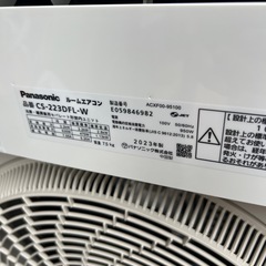 パナソニック2023年製6畳用の画像