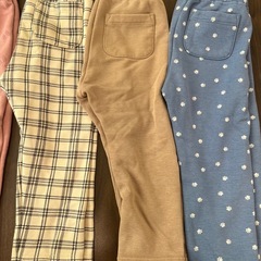 ユニクロ 長ズボン 裏起毛 90センチ  まとめ売りの画像