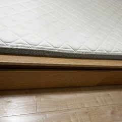 IKEA 収納付きダブルベッドの画像