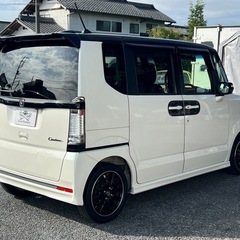 ★支払い総額 34.8万★ローン可能★ホンダ N-BOXカスタム ターボ！車検令和9年6月！下取り、配送可能！の画像