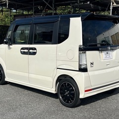 ★支払い総額 34.8万★ローン可能★ホンダ N-BOXカスタム ターボ！車検令和9年6月！下取り、配送可能！の画像