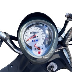 【実働】SYM Umi 100 100cc バイク スクーター／実走約6,035km／パーツ取り用車両付き の画像