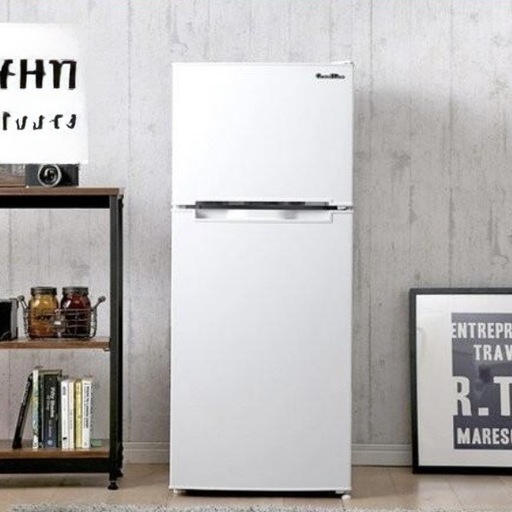 【超美品‼️】A-STAGE 2019年製 118Lノンフロン冷凍冷蔵庫 2ドア ミニ冷蔵庫 ホワイト♪