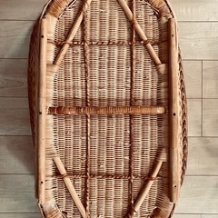 ゆりかご　クーファン　ベビーベッド　昭和レトロの画像