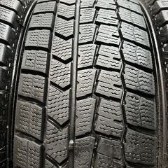 DUNLOP WINTER MAXX WM02 175/65R15 15インチ スタッドレス 4本 21～23年製 バリ溝 ポルテ スペイド キューブ等　(KTB340)クレジットカード QRコード決済可能の画像