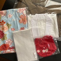 【美品】卒業式　創美苑　袴　着物　5点セット　小学生　大学生　発送可能の画像