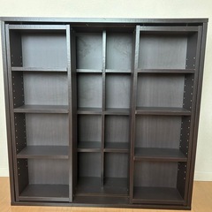 本棚 スライド式
の画像