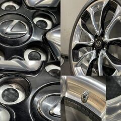 走行短め【DL WM01 245/40RF21 275/35RF21】スタッドレス【LEXUS LC 純正ホイール 21インチ 8.5J/9.5J5HPCD120+25】21年製　(MTO493)クレジットカード QRコード決済可能の画像