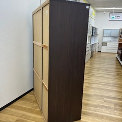 ワードローブ ３枚扉 ダークブラウン 収納家具 家具 のご紹介です！の画像