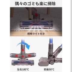 dyson ダイソン モーターヘッド交替品 「V7 V8 V10 V11 V15 SV11 SV10 SV12 SV14」交換ヘッド部品 LED照明 速乾の画像